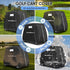 NEVERLAND Waterproof Golf Cart Cover for 4 Passengers, Fits Yamaha, EZ GO, Club Car, Outdoor Windproof Cover