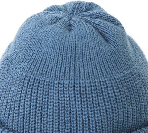 UNDERCONTROL Winter Trawler Fisherman Beanie, Unisex Stylish Plain Docker Skull Hat, Roll Up Watch Cap Color Pack
