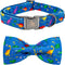 Elegant Little Tail Dog Collar - Soft Adjustable Bow Collar for Small Medium Large Dogs