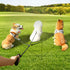 Three Dog Leash, Comfortable Double Dog Leash with Reflective, 360 Swivel No Tangle Training Leash for Large Medium