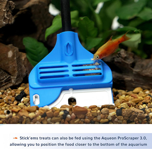 Aqueon Stick'ems Freeze-Dried Color Boosting Pet Fish Treat, 0.42 oz