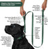 Wagtime Club Soft & Thick Dual Handle Dog Leash, Premium Nylon, Double Padded Handles for Medium, Large, XLarge Dogs