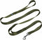 Blueberry Pet Essentials 4ft x 1" Double Handle Dog Leash in Military Green, Classic Leash for Dogs That Pull