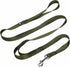 Blueberry Pet Essentials 4ft x 1" Double Handle Dog Leash in Military Green, Classic Leash for Dogs That Pull
