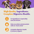Halo Purely for Pets Holistic Dog Food, Complete Digestive Health Cage-Free Chicken and Brown Rice Recipe, 3.5-lb Bag