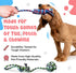 Pacific Pups Rope Dog Toys for Small and Medium Dogs, Cotton Ropes for Boredom, Non-profit Dog Rescue