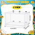 2 Pieces Fish Tank Breeder Net, Mesh Fish Hatchery Box with Suction Cup for Aquarium