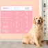 Hanging Door Bells for Potty Training, Decorative Dog Door Bells for Puppies, Pet Supplies, Silver Jingle Bells, 1-Pk