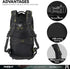 20L Backpack 13" 1050D Commuting Daypack AMHEH Slim Tactical - Laptop Suspended Protection, Heavy Duty Urban Everyday