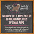 Merrick Lil’ Plates Grain Free Dinner Duos, Soft Natural Wet Small Dog Food Variety Pack, Beef and Chicken, 2.6 lb. Tub