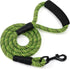 Mile High Life Comfortable Padded Handle Dog Leash - Heavy Duty 4 Feet Mountain Climbing Rope Leash