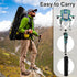 Elevon Camping Chair, Portable Folding Outdoor Chair with Arms, Cup Holder and Carry Bag