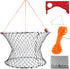 Double Ring Crab Trap - Steel Ring Crab Net, 24" Top, 20"