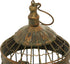 Deco 79 Vintage Metal Birdcage, Fit for Flowers, Planter, Candles, 24", 16"H, Bronze