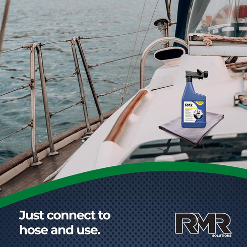 32 RMR Salt Remover Concentrate Cleaner, Salt & Rust Remover & Engine Flush for Boats, Trucks, & Vehicles, Ounce Bottle