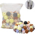 15 in 1 Aquarium Filter Media Bio Balls and Ceramic Rings, 500g Mesh Bag with Zipper for Fish Tank Pond