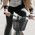 IMIKEYA Metal Wire Bike Basket Front Cargo Large Capacity Metal Storage Basket for Vegetable and Daily Use Outdoor