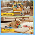 Bullro 8 Hammock Puppy Play Gym with Hanging Toys, Dog Jungle Gym Indoor with and Funny Enrichment Toys, PVC Frame
