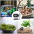AEDIKO 8pcs Aquarium Thermometer LCD Digital Fish Tank Thermometer with Water-Resistant Sensor Probe and Suction Cup