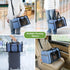 Soundy Large Pet Carrier for Dogs and Cats Under 25 Lbs, Portable Soft Sided Folding Travel Carrier, Blue