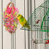 Bird Jute Paper Strips - Parrot Mesh Bag Hanging Chewing Toy for Parakeet Cockatiel Conure