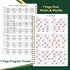 Man8.5" 6" Thboxes Workout & Fitness Journal for Woman x Daily Exercise Log Notebook Personal Health Meal Planner