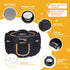 KingCamp Portable Puppy Playpen, Foldable Pet Playpen Dog Tent with Carrying Case, Indoor Outdoor, Removable Zipper