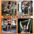 J Bryant Fitness Resistance Band Exercise Bar – Large Hook Heavy Duty Bar for Workouts