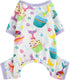 Dog Clothes for Small Dogs, Cute Pajamas for Tiny Chihuahua & Yorkie, Spring Summer Shirt, Jumpsuit & Cat Onesie Apparel