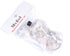 Mxeol Marine Stainless Steel Boat Garboard Drain Plug Kit with Screws