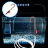 2 Pcs Aquarium Hook Water Changer, Bent Wall Mounted Fish Tank Water Changer with Flow Switch