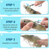 10pcs Live Shrimp Hooks, Double Fishing Hooks Shrimp Hooks Live Bait Holder Hooks Shrimp Walker Fishing Hooks Saltwater
