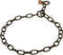 Herm Sprenger Black Stainless Steel Medium Link Chain Collar - 3.0 mm x 22 inches