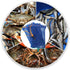 3 3 Skylety Pieces Crab Trap Bait Bags Outdoor Sports Style with Pieces Rubber Locker for Fishing Crab Traps Catch