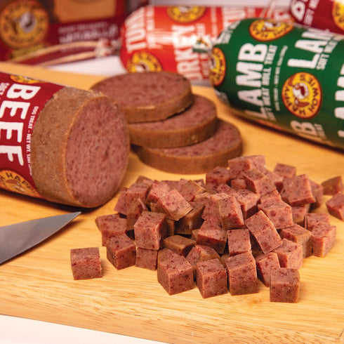Happy Howie's Natural Dog Treats - Soft Meat Roll, Healthy Dog Treat & Training Tool, Made in The USA, 7 Oz Each