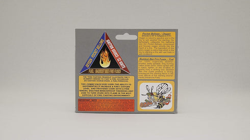 Pocket Bellows - Weatherproof Collapsible Fire Bellowing Tool for Camping