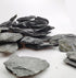 Natural Slate Rocks PH Neutral Stone Perfect Rocks for Aquariums, Landscaping Model,Tank Decoration,Amphibian Enclosures (3.5 LB, 3-5 inch)