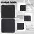 BOHUIZ 10 Pcs Gym Grip Pads for Weight Lifting Workout, Gym Hand Grips Lifting Grips Pull Up Gloves Neoprene Comfort No