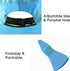 Muryobao Women Ponytail Sun Hat, Summer UV Protection Cap, Foldable Mesh Wide Brim Bucket Hat