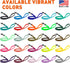 Dogline Biothane Waterproof Dog Leash, Strong Coated Nylon Webbing, 4 or 6 ft Lead for Small or Large Dogs