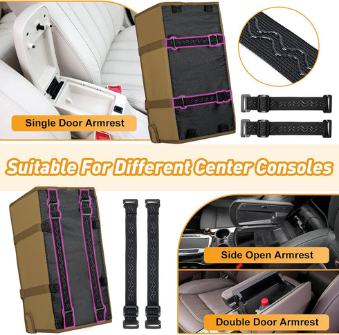 Portable Dog Car Seat for Small Dogs - Adjustable Safety Leash, Washable Cushion & Storage Pocket - Pet Booster Seat