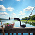 Seadiquiet Black Universal Plastic Power Handle Fishing Reels Crank Rock Arm Spinning Wheel Grasp Reels and Accessories