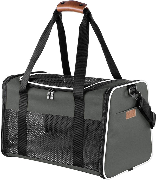 Cat Carrier - Portable Foldable Dog Pet Carrier, Soft-Sided Pet Bag up