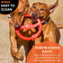 BIONIC Toss-N-Tug Dog Toy, High-Visibility Ultimate Multi-Action Toy