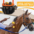 Uross 15PCS Set Horse Grooming Kit - Horse Brush with Organizer Tote Bag Care Cleaning Kit with Brush & Comb