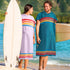 Sunset SUN CUBE Surf Poncho Changing Robe with Hood, Quick Dry Microfiber Wetsuit Changing Towel for Surfing Beach Swim