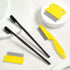 5 Pieces Dog Eye Combs for Tear Stain Removal, Pet Grooming Comb for Small Dogs (Yellow, Black)