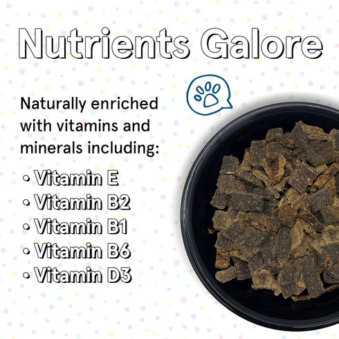 Mixed Meat E-I-E-I-O Air Dried Dog Food, 2lbs - Real Beef, Lamb, Turkey, Chicken & Venison, Grain-Free, High-Protein