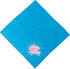 Mirage Pet Products Scribble Happy Holidays Screen Print Bandana for Pets, Small, Turquoise