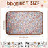 8 Pcs Fleece Dog Blankets, Puppy Blankets for Small Dogs Cats, Soft Coral Velvet Warm Sleep Mat, Dark Gray, 24 x 16 Inch